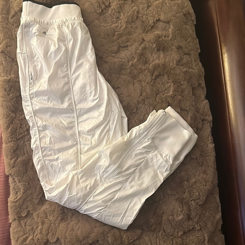 Adidas Stella McCartney Barricade Training Pants Women Size M White